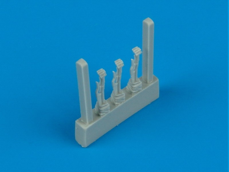 QB72128 MiG-29 Fulcrum control lever 1/72